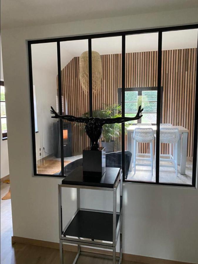Le Logis Des Chenes, Superbe Bungalow Dans Quartier Residentiel Proche De Namur Wépion Buitenkant foto